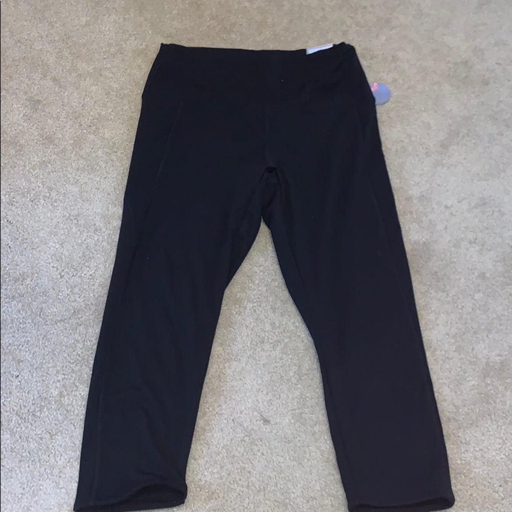 Brand New cropped PINK leggings